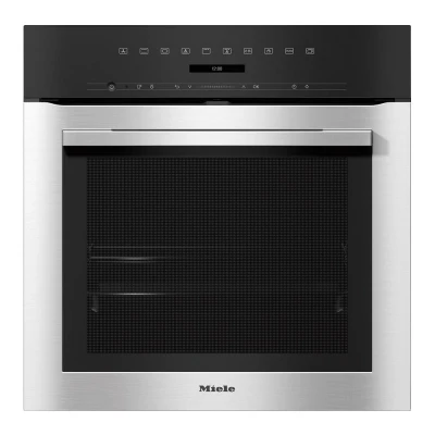 Image of Miele H7164BP Built In Single Oven Clean Steel