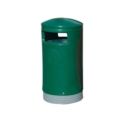 Image of Outdoor Hooded Top Bin 75 Litre Green