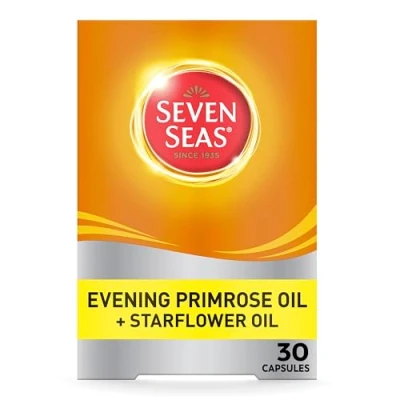 Image of Seven Seas Evening Primrose Oil &amp; Starflower Capsules 30 x 1000 mg
