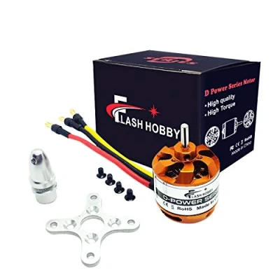 Image of FlashHobby D2826 Brushless Motor 2200KV for RC Aircraft Plane Multi Copter Outrunner (2200kv)