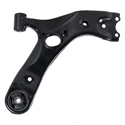 Image of 4806802130, 4806805080, 480680F030 Suspension Arm FEBI BILSTEIN 43071 Front Axle Right, Lower Control Sheet Steel TOYOTA: Auris Hatchback