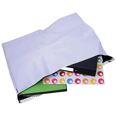 Image of GoSecure Strong Polythene Mailing Bag 595x430mm Opaque (Pack of 100) HF20214
