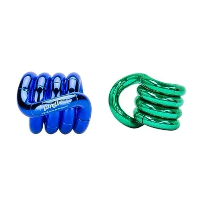 Image of Tangle Toys Metallic Junior 2 Pack Variant