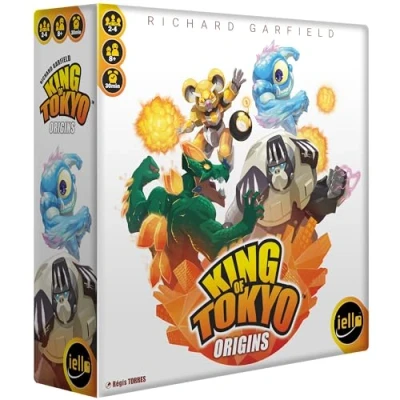 Image of Iello King of Tokyo: Origins Board Game Ages 8+ 2 4 Players 30+ Minutes Playing Time