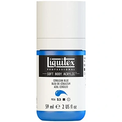 Image of Liquitex Acrylic Paint, Celin Blue, 59 ml (Pack of 1)