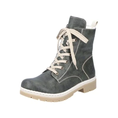 Image of Rieker Women&#039;s Y9446 Fashion Boot, Green, 3.5 UK