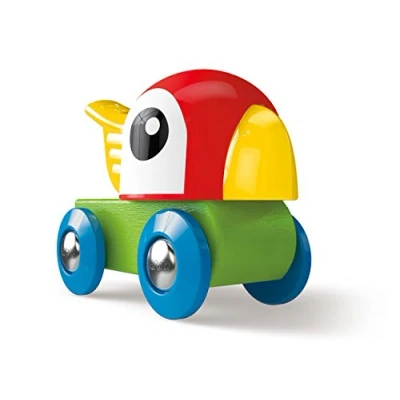Image of Hape E3808 Whilstling Parrot Railway Engine My First Wooden Train Track Accessories
