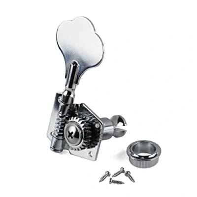 Image of Bass Tuning Peg Electric Opened Machine Head Knobs String Turner For 4 Jazz Guitar Right/Left