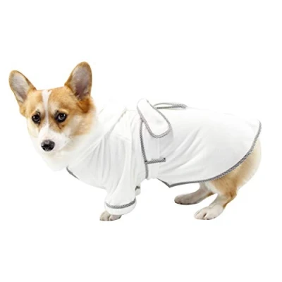 Image of Pet Pajamas,Dog Bathrobe Super Absorbent Quick Drying Clothes For Puppy Small Dogs Medium