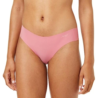 Image of Sloggi Women&#039;s ZERO Feel Tanga EX Briefs, DESERT ROSE, S