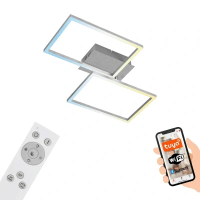 Image of Briloner Frame S LED ceiling light dimmable CCT, 50x38.8cm