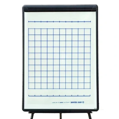 Image of GRID Overlay (code 39a). Roll up plastic sheet pre printed with grid. Dry wip...
