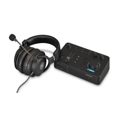 Image of Yamaha ZG01 All in One Pack, Includes the Game Streaming Audio Mixer and YH G01 Studio Quality Headset, for Windows, Mac, iOS Android
