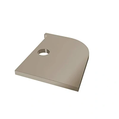 Image of Taupe Aluminium End Cap for Window Head Trim of Coastline Composite Cladding Board