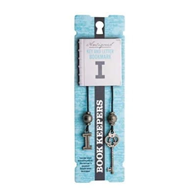Image of IF Book Keepers Personalised Bookmark Letter I