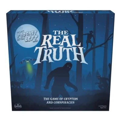 Image of The Last Podcast on Left Presents: Real Truth Strategy Game of World Conspiracy Theories and Mysteries, Board for 2 5 Players, Ages 14+