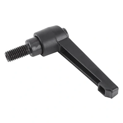 Image of Keenso Clamping Handle Lever, Alloy Adjustable Lever with Stud Male Thread M8 16 60 mm(M816) Screw