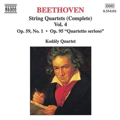 Image of BEETHOVEN: String Quartets Op. 59, No. 1, &#039;Rasumovsky&#039; and 95, &#039;Serioso&#039;