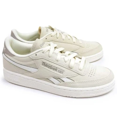 Image of Reebok Women&#039;s Club C Revenge Tennis Shoes, VINTAGECHALK/Chalk/ASH, 5 UK