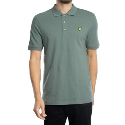Image of Lyle and Scott Polo Shirt Mercurial Green size XL