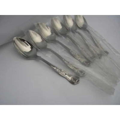 Image of Grunwerg Kings Teaspoons TESKGR, 18/0 Stainless Steel, Set of 12