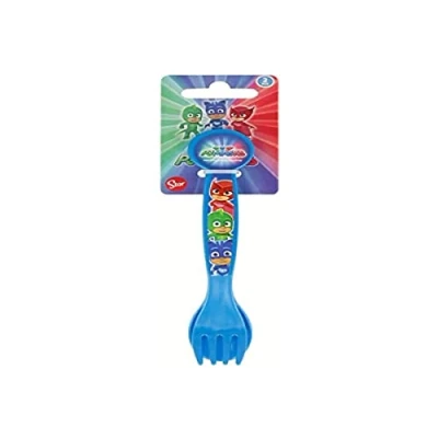 Image of Generique Plastic PJ Masks Cutlery