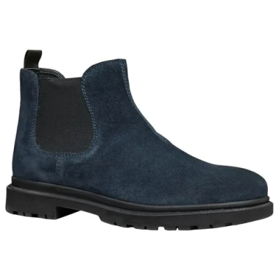 Image of Geox Men&#039;s U Andalo A Ankle Boot, Navy, 8 UK