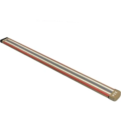 Image of Tumbl Trak 2.4m Laser Beam Lite With Solid Wood Core Gymnastics Low Balance Training