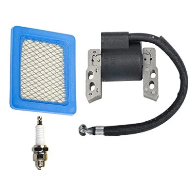 Image of OxoxO Electronic Ignition Coil Compatible with 695711 802574 493237 796964 491588 Air Filter Quantum Intek Single Cylinder