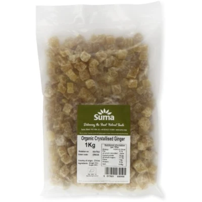 Image of Suma Organic Crystallized Ginger 1 kg