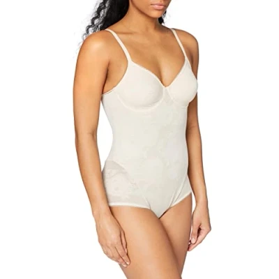 Image of Triumph Women&#039;s Medium Shaping Series BSW Waist Shapewear, Nude Beige, 40DD