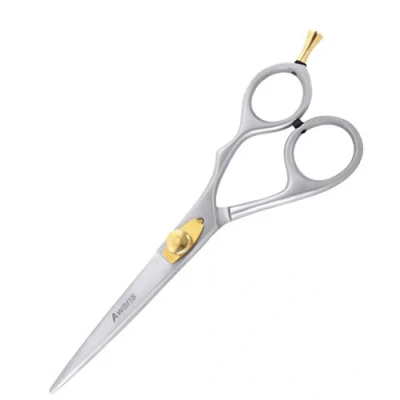 Image of Hair Cutting Scissor, Hairdressing Barber Salon Home Shears for Mustache and Beard Grooming Hair. Hairdresser Styling Thinning Trimming Scissors 6&quot;, Scissor