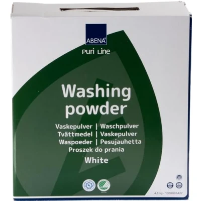 Image of ABENA Washing Powder 4.3kg Jumbo Pack of Non scented Detergent for light coloured clothing, Laundry that&#039;s gentle on even the most sensitive skin.