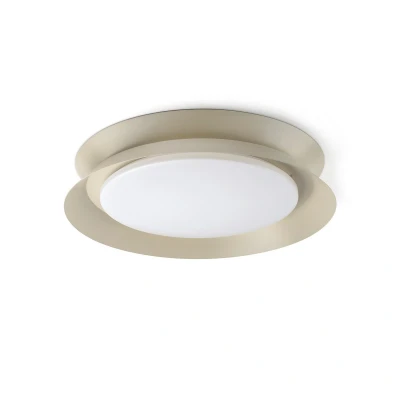 Image of Tender Flush Ceiling Light Grey 2700K