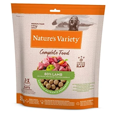 Image of Nature&#039;s Variety Complete Freezed Dried Food Turkey for Dogs Medium/Maxi 250 g