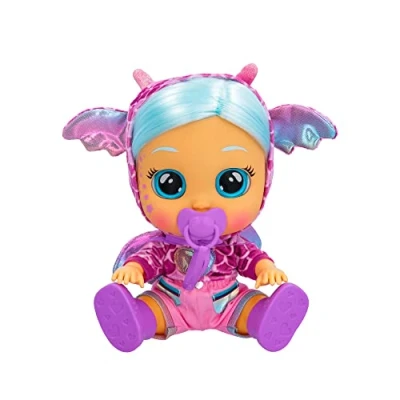 Image of Cry Babies Magic Tears 904095 Dressy Fantasy Bruny Doll, Multicoloured