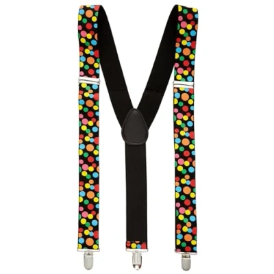 Image of &quot;MULTICOLOR DOTS BRACES&quot;