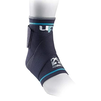 Image of Ultimate Performance Advanced Compression Ankle Support,Black / Blue