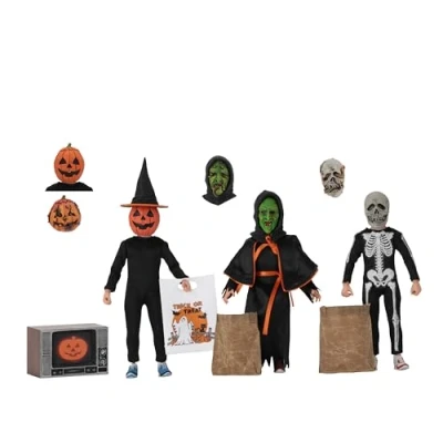 Image of NECA Halloween 3 Season Of The Witch 8in Retro AF 3Pk
