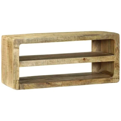 Image of vidaXL TV Cabinet 80x32x36 cm Solid Wood Mango