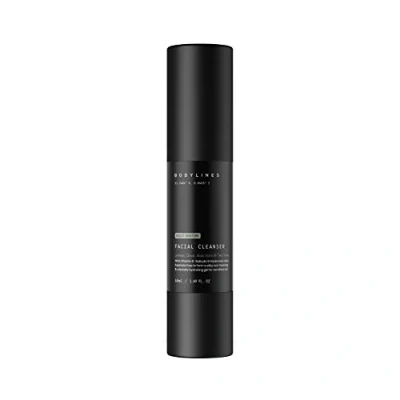 Image of Bodylines Hydrating Facial Cleanser with Salicylic Acid, Hyaluronic Acid &amp; Vit E, Vegan SLS Free Sensitive Gentle Cleansing Gel Wash