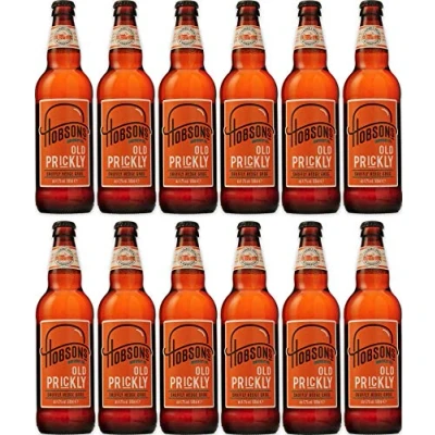 Image of Hobson Old Prickly Pale Ale Bitter Beer 4.2% ABV, 500ml (12 Pack Case) Premium English Real Ale, by a Craft Brewery