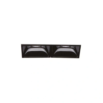 Image of Lika 12W 2x LED Recessed Downlight Black 2700K