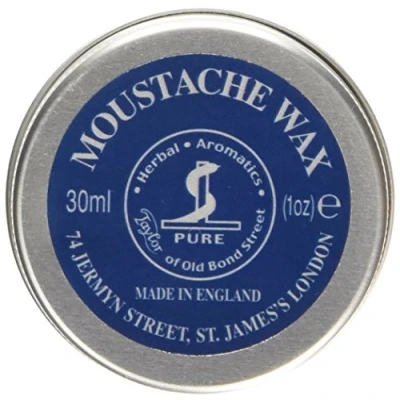 Image of Taylor of Old Bond Street 30 ml Moustache Wax in Tin