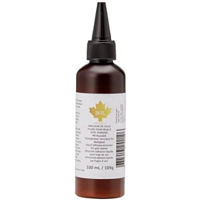 Image of Fluid emulsion for Glue, Metal sheet, gold, silver, 100 ml