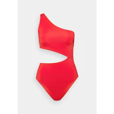 Image of One shoulder swimsuit