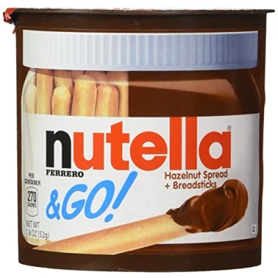 Image of Ferrero Nutella And Go! Snack Case Of 12 52G