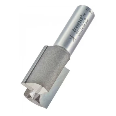 Image of Trend Professional Two Flute Router Cutter Bit, 1/2 Inch Shank, 22.2mm Cut Diameter &amp; 31mm Length, Tungsten Carbide Tipped, 4/7X1/2TC