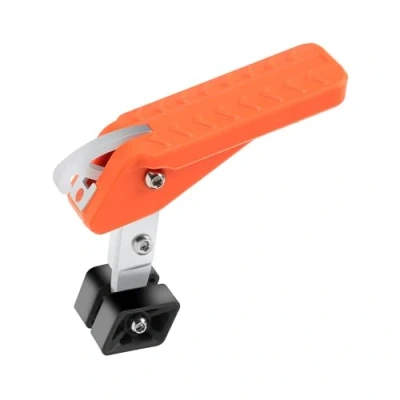 Image of COWVIE Universal Car Door Step Portable Foldable Foot Pedal Access to Rooftop Max Load 180 KG Orange
