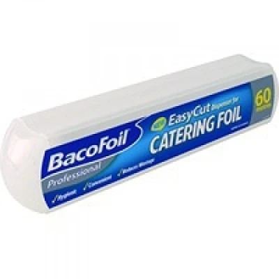 Image of Bacofoil Professional EasyCut Dispenser for Catering Foil, Durable, Recyclable, 30cm x 60m, White
